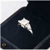 Image 2 : #1014-CUSTOM HAND SET 2CT PRINCESS CUT MOISSANITE