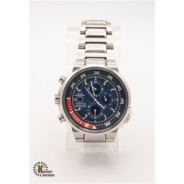 CITIZEN ECO-DRIVE CHRONOGRAPH MEN'S WATCH