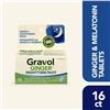 Image 1 : NEW GRAVOL GINGER NIGHTTIME NAUSEA + SLEEPLESSNESS