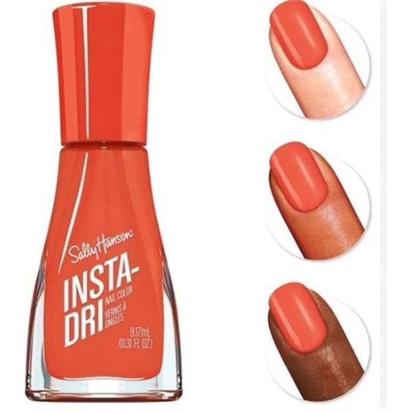 3 NEW SALLY HANSEN CATCH ME IF YOU CLAM NAIL