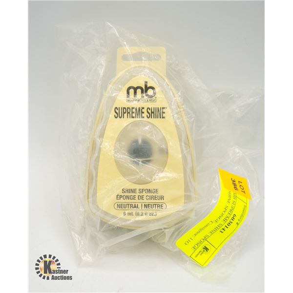 NEW MB SUPREME SHINE SPONGE SHOE SHINE SPONGE
