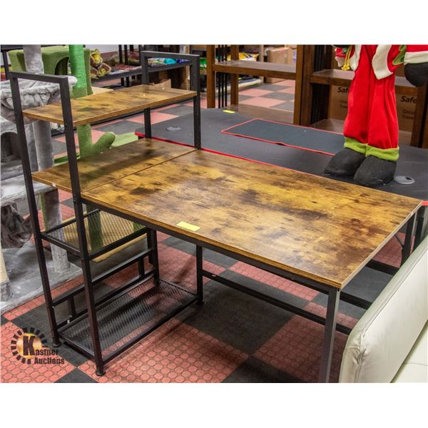 NEWLY ASSEMBLED HOMIDECK 47" MODERN DESK