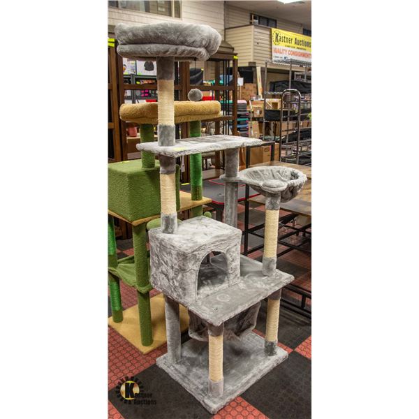 NEWLY ASSEMBLED CATINSIDER CAT TREE W/ CONDO &