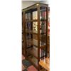 Image 1 : SOLID WOOD AND METAL 5 TIER BOOKSHELF