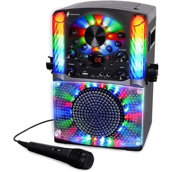 NEW SINGING MACHINE KARAOKE PORTABLE BLUETOOTH