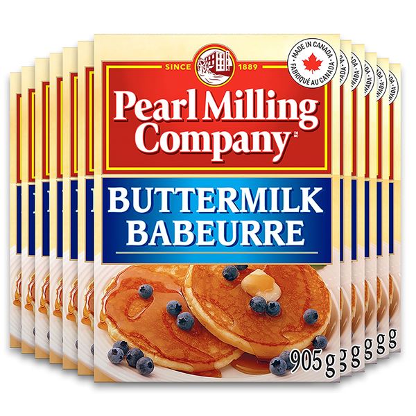 NEW 12 X 905G QUAKER BUTTERMILK PANCAKE MIX