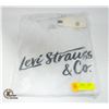 Image 1 : NEW LEVI STRAUSS & CO WHITE LOGO T SHIRT SIZE LG