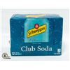 Image 1 : NEW 12 PACK SCHWEPPES CLUB SODA