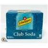 Image 1 : NEW 12 PACK SCHWEPPES CLUB SODA