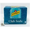 Image 1 : NEW 12 PACK SCHWEPPES CLUB SODA