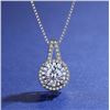 Image 2 : 2 CT GRA CERTIFIED MOISSANITE 925 SILVER NECKLACE