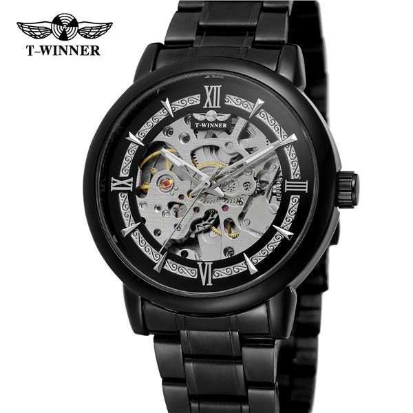 NEW AUTOMATIC SKELETAL T-WINNER WATCH