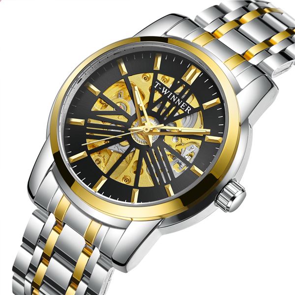 NEW AUTOMATIC SKELETAL T-WINNER WATCH