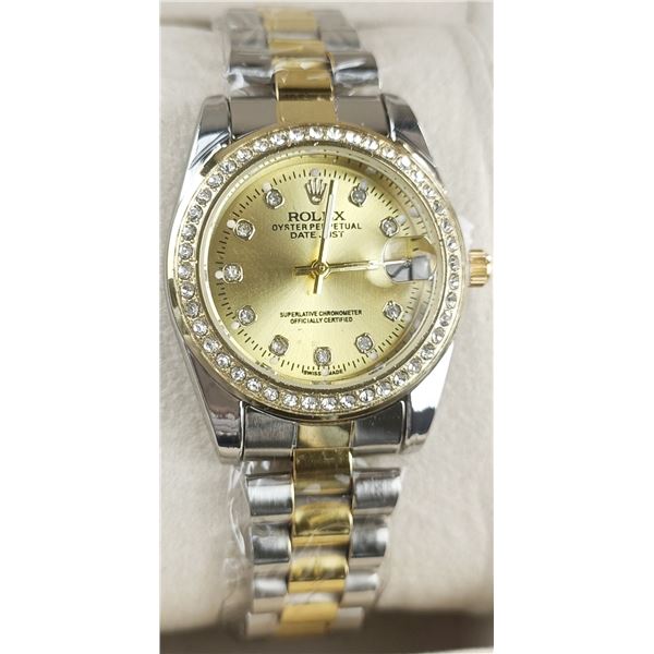 NEW REPLICA ROLEX QUARTZ WOMENS WATCH