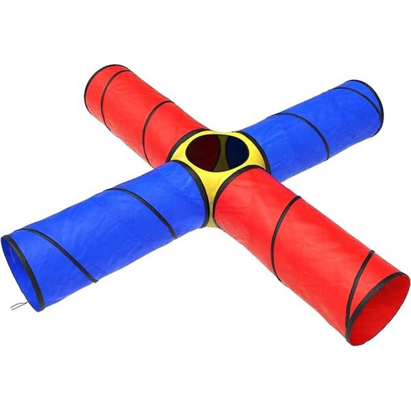 BRAND NEW POP UP HEY PLAY 4 WAY KIDS TUNNEL