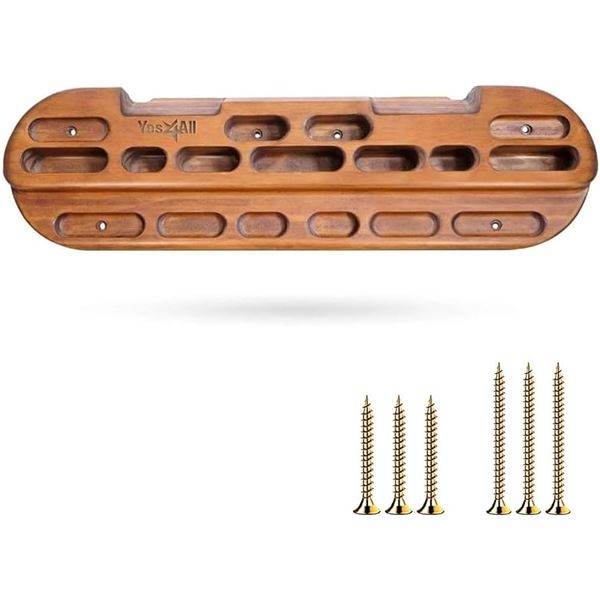 NEW WITHOUT BOX YES4ALL GRIP WOODEN HANG BAR