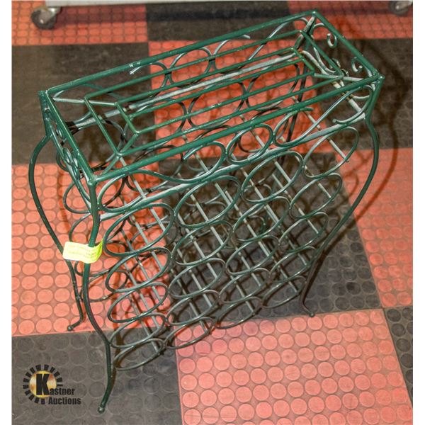 20 BOTTLE WINE RACK (SOLID)