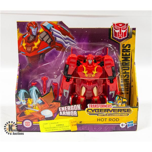 NEW HASBRO CYBERVERSE TRANFORMERS ACTION FIG.