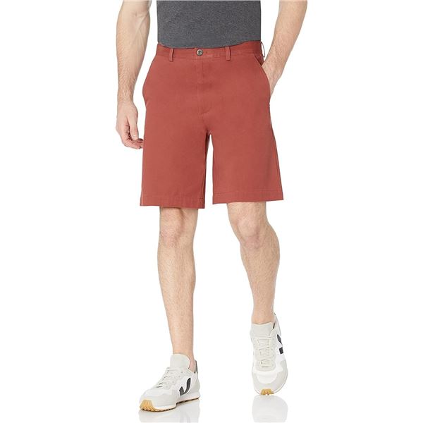 NEW AMAZON ESSENTIALS MENS CLASSIC FIT 10" INSEAM