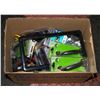 Image 1 : BOX OF MISC HARDWARE AND OTHER GARAGE ITEMS