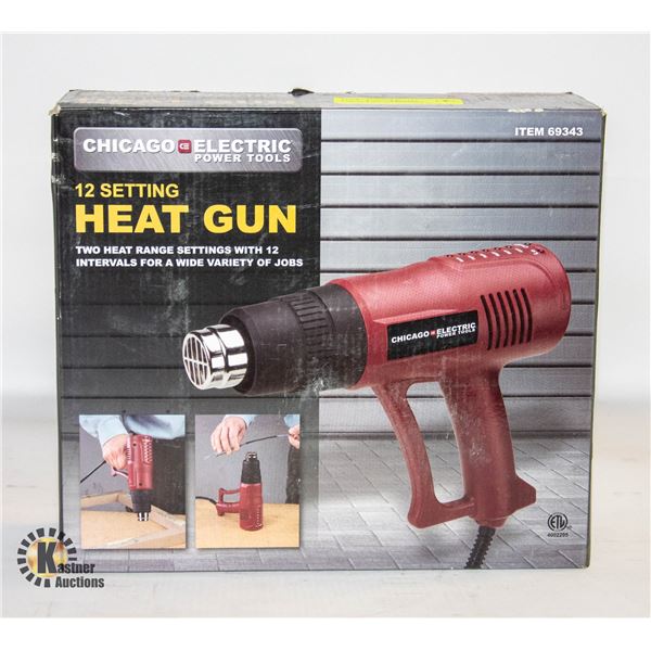 HEAT GUN 12 SETTINGS