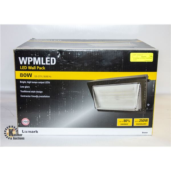 LUXMARK LED WALL PACK 80W LIGHT