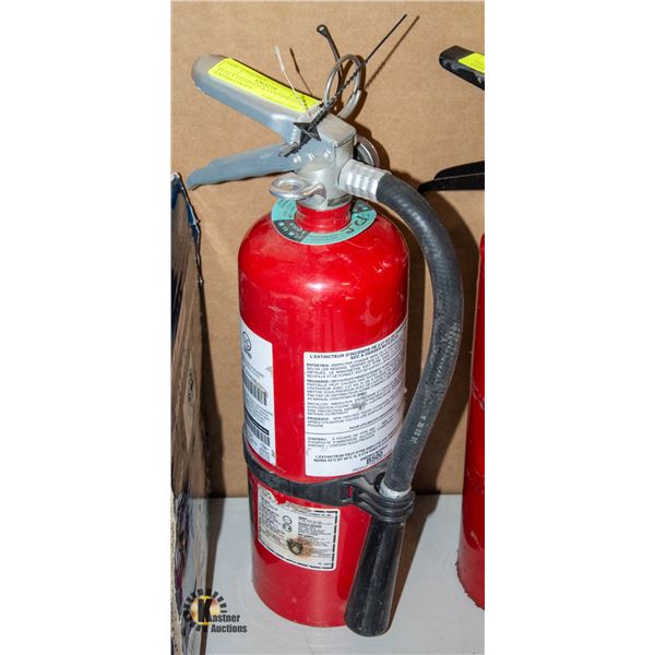 FULLY CHARGED & CERTIFIED FIRE EXTINGUISHER