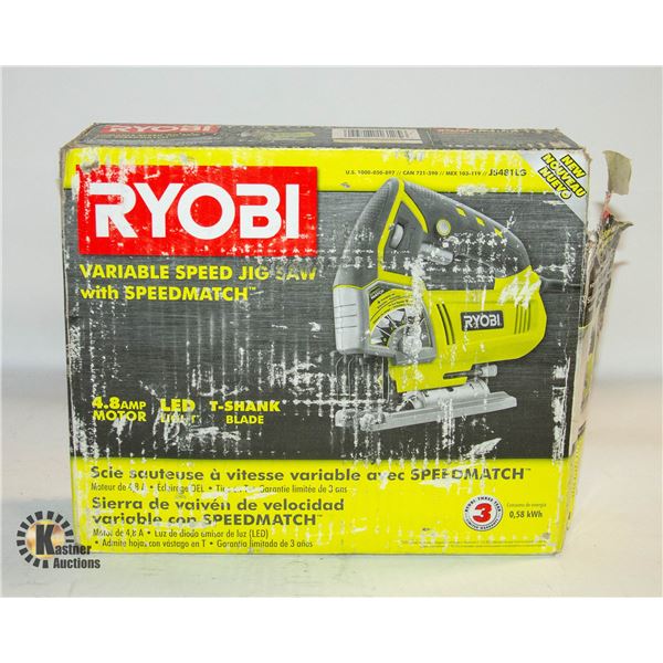 RYOBI VARIABLE SPEED JIGSAW