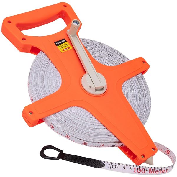 NEW 330FT HAND WINDING MEASURING TAPE