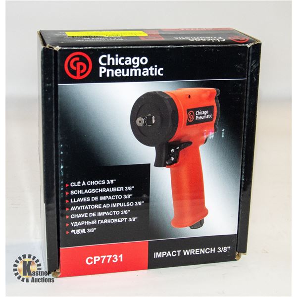 NEW CHICAGO PNEUMATIC IMPACT WRENCH 3/8 INCH