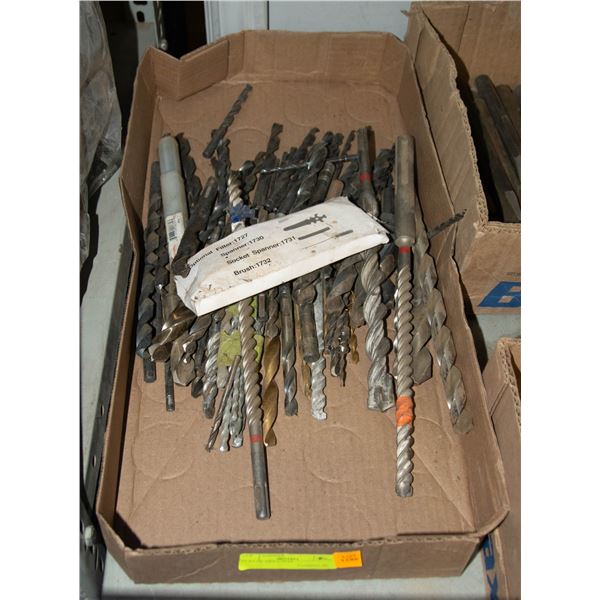 FLAT OF DRILL BITS