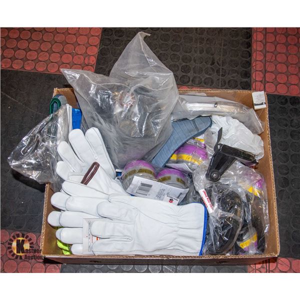 LOT SAFETY GEAR MASKS AND MORE