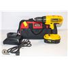 Image 1 : DEWALT V18 DRILL WITH BATTERY AND CHARGER