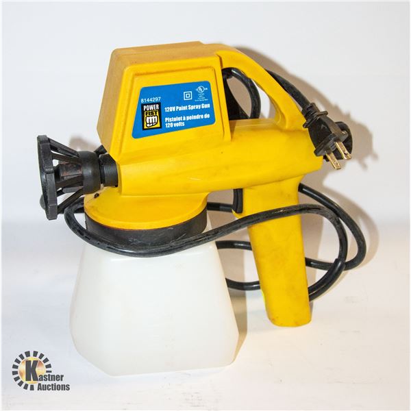 POWER FIST 120V PAINT SPRAY GUN