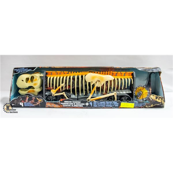 NEW DINOSAUR TRANSPORT + 4 LIGHTS & SOUNDS