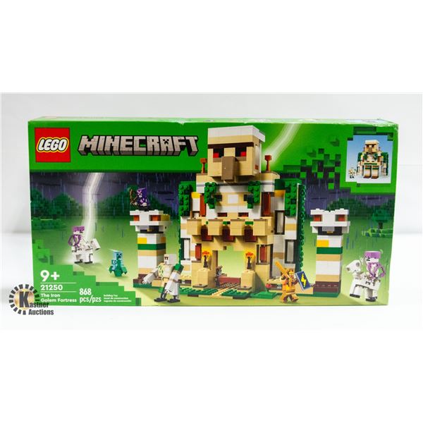 NEW LEGO MINECRAFT THE IRON GOLEM FORTRESS