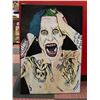 Image 1 : 26 X 38.5 CANVAS ORIGINAL JOKER ARTWORK