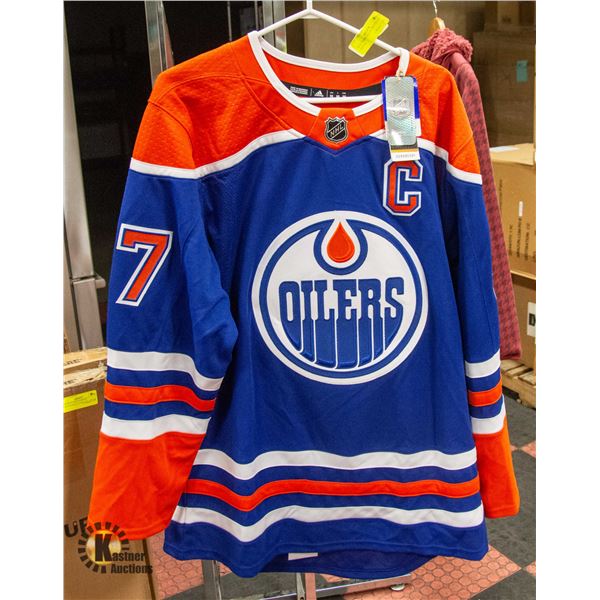 NEW EDMONTON OILERS JERSEY ADIDAS