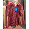Image 1 : NEW RED COLUMBIA WOMENS SZ L FLEECE FULL ZIP