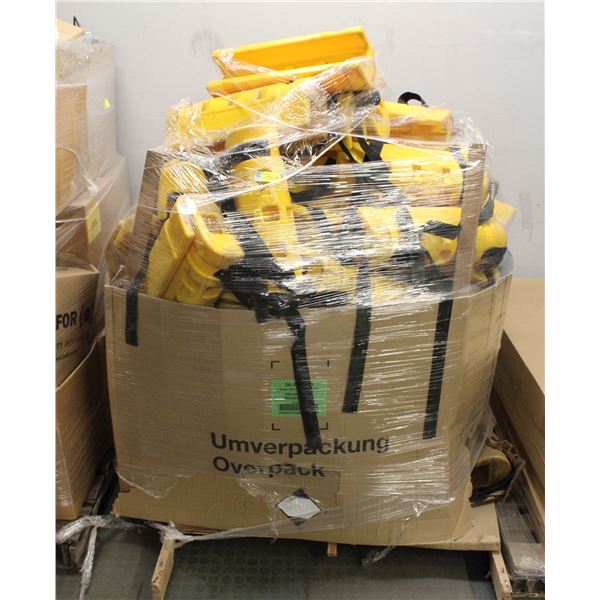 PALLET OF UNCOUNTED PILLAR GUARDS