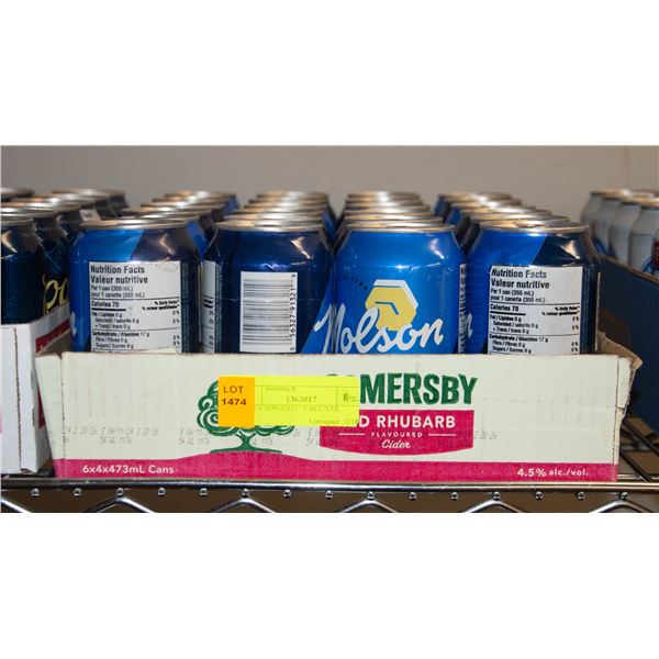 24 MOLSON EXEL NON ALCOHOLIC
