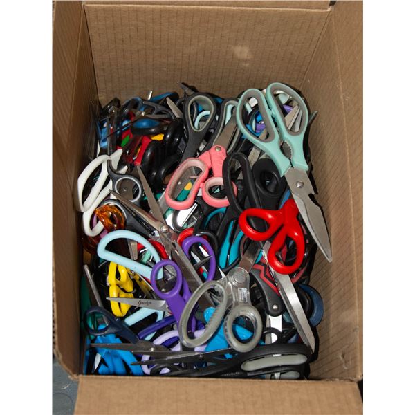 BOX OF SCISSORS