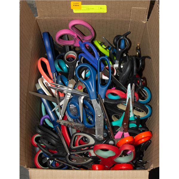 BOX OF SCISSORS