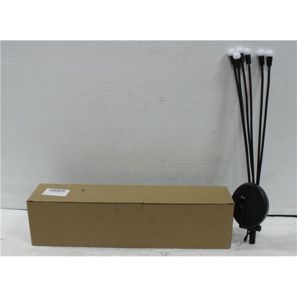 NEW 4PK SOLAR GARDEN FIREFLY LIGHTS