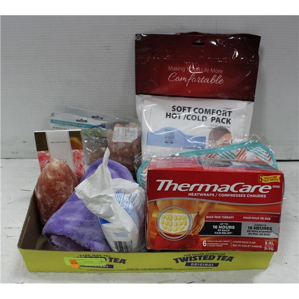 ONE FLAT OF BATHROOM & BEAUTY CARE ITEMS