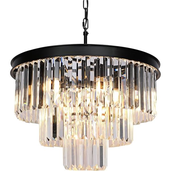 NEW CRYSTAL CHANDELIER LIGHT FIXTURE