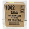 Image 1 : CASE OF GONZO CITRUS DISINFECTANT 6PK X 710ML
