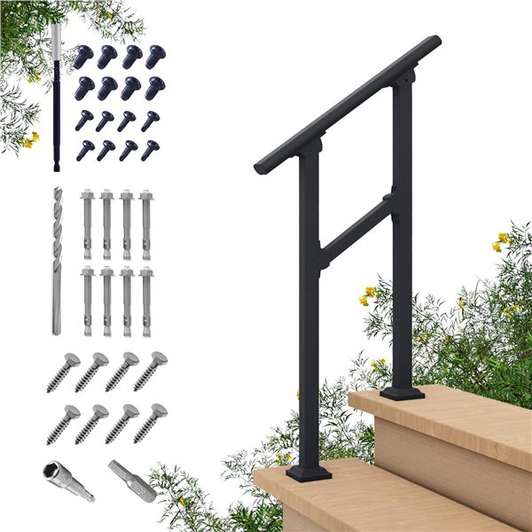 NEW WITH BOX CHR FENCE & RAIL 2 STEP BLACK HAND