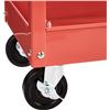 Image 4 : NEW AMAZON BASICS 3-SHELF STEEL UTILITY CART
