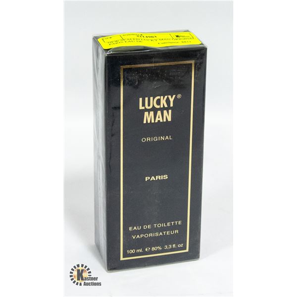 NEW SEALED LUCKY MAN ORIGINAL PARIS EAU DE